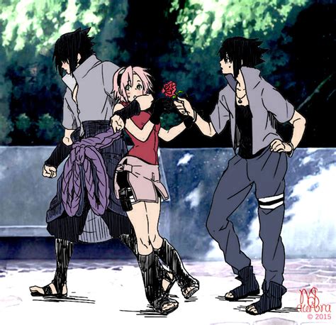 Concluding the only way was to run, Sasuke stabs . . Sasuke makes sakura cry fanfiction